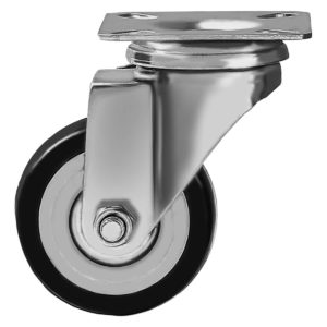 2 inch Black PU Swivel Caster No Brake