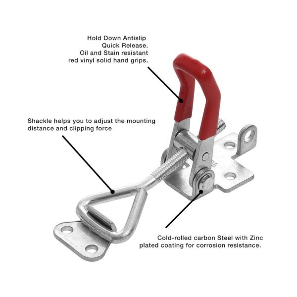 4002 Toggle Latch Clamp Hand Tool 400LB Heavy Duty Toggle Clamps