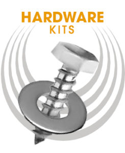 Caster Wheels Hardware Kit Bolts and Washer