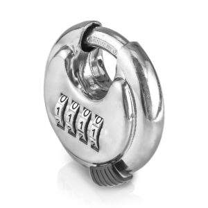 Combination 4 Digit DISC PADLOCK Heavy Duty Stainless Steel Lock