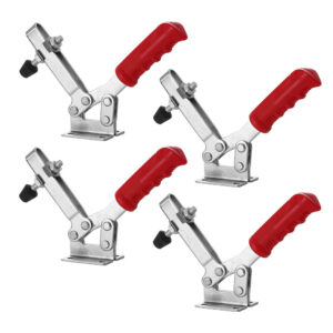 4 Pack 10 Inch 203FL Horizontal Toggle Clamps 500LB Quick Release Hand Tool - Image 1